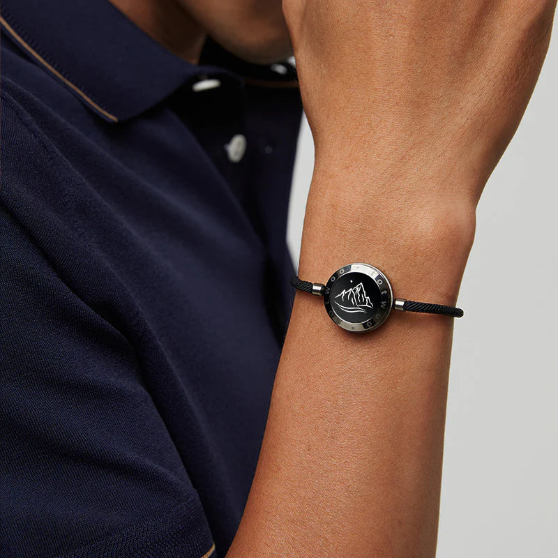 Pulseras inteligentes Mountain&amp;Sea con cuerda milanesa